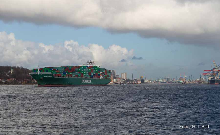 Fotoimpression Hamburger Hafen