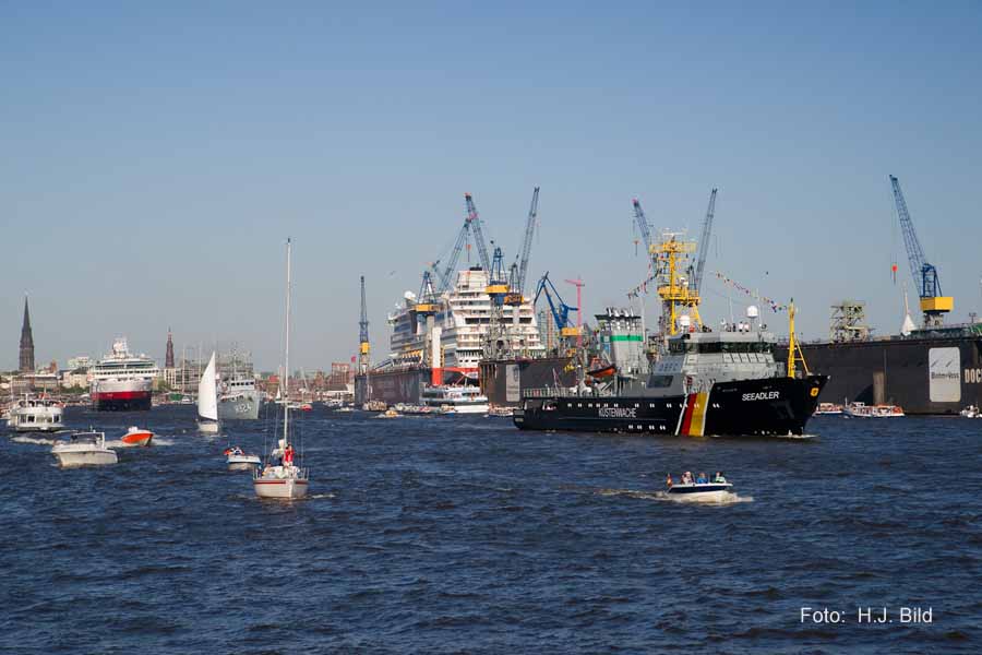 Foto-Impressionen vom Hamburger Hafengeburtstag 2011