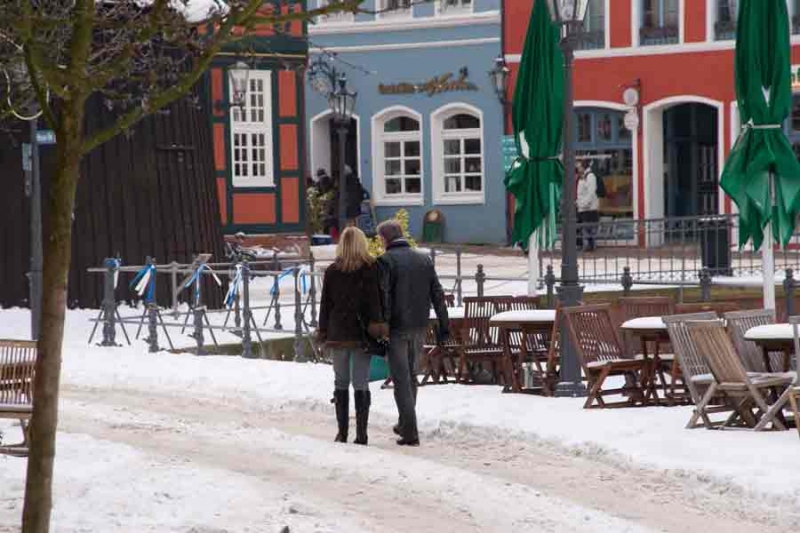 Stader Fischmarkt im Winter