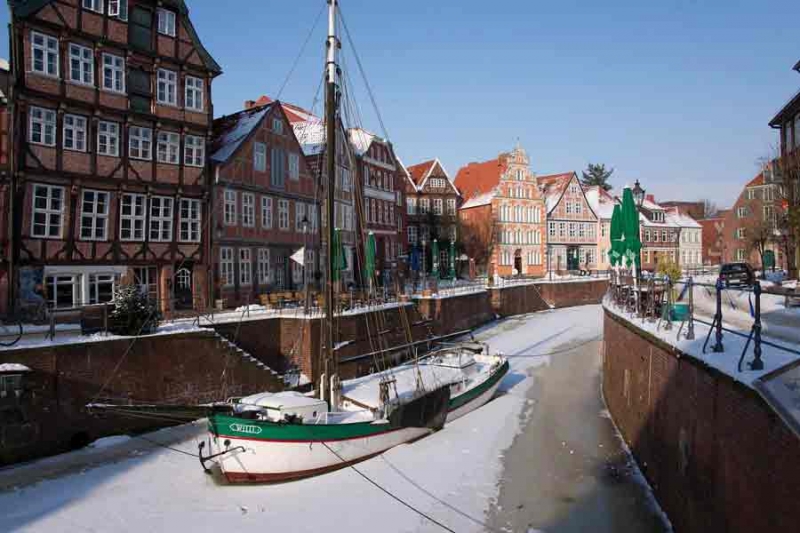 Stader Fischmarkt im Winter