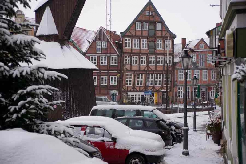 Stader Fischmarkt im Winter