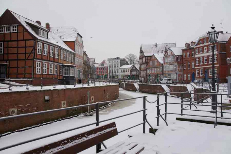 Stader Fischmarkt im Winter