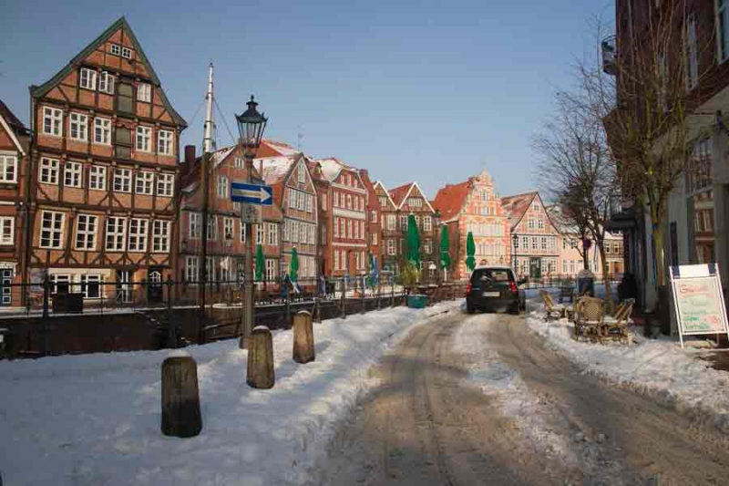 Stader Fischmarkt im Winter