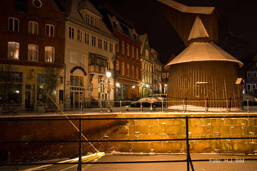 Nacht-Fotos vom Stader Fischmarkt