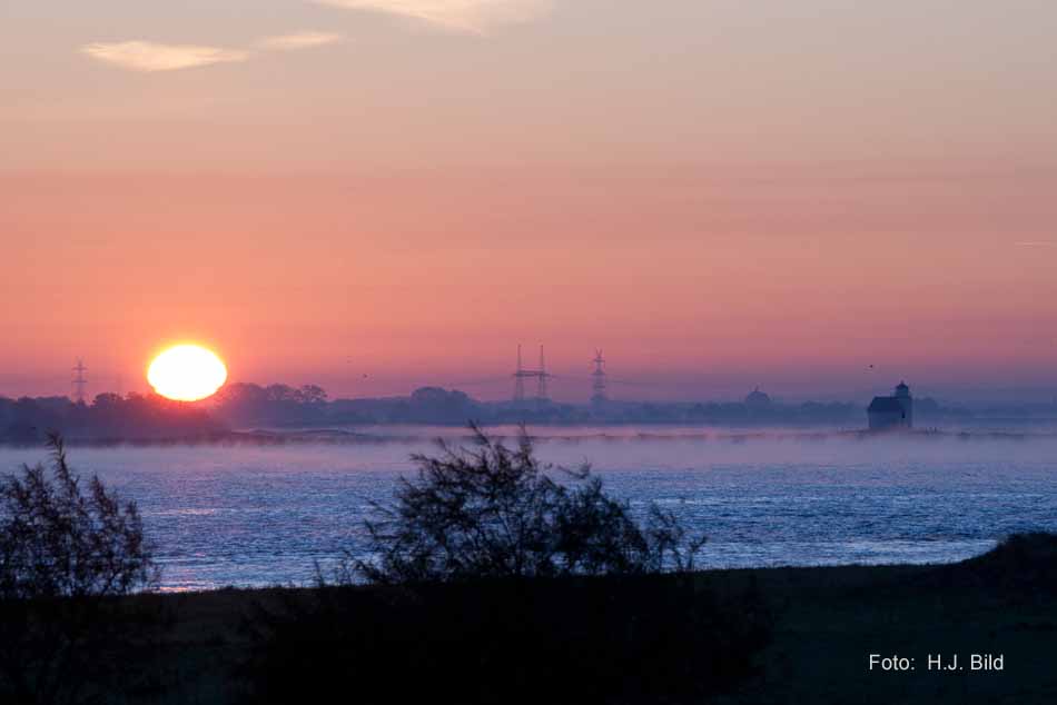Morgentliche Nebelschleier