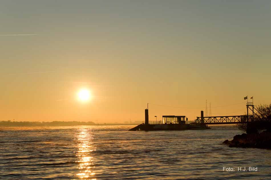 Morgenroete und Sonnenaufgang