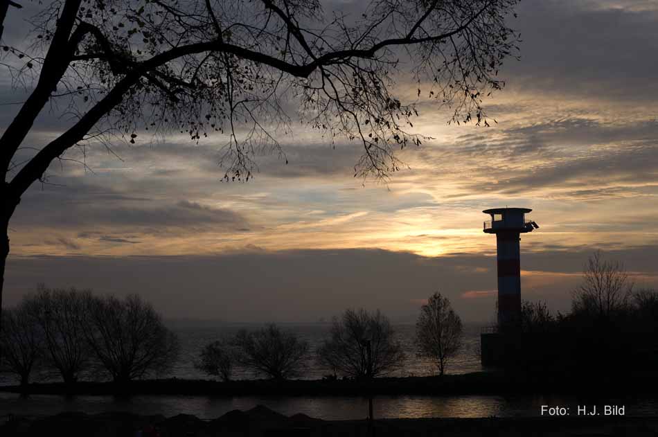 Morgenroete und Sonnenaufgang