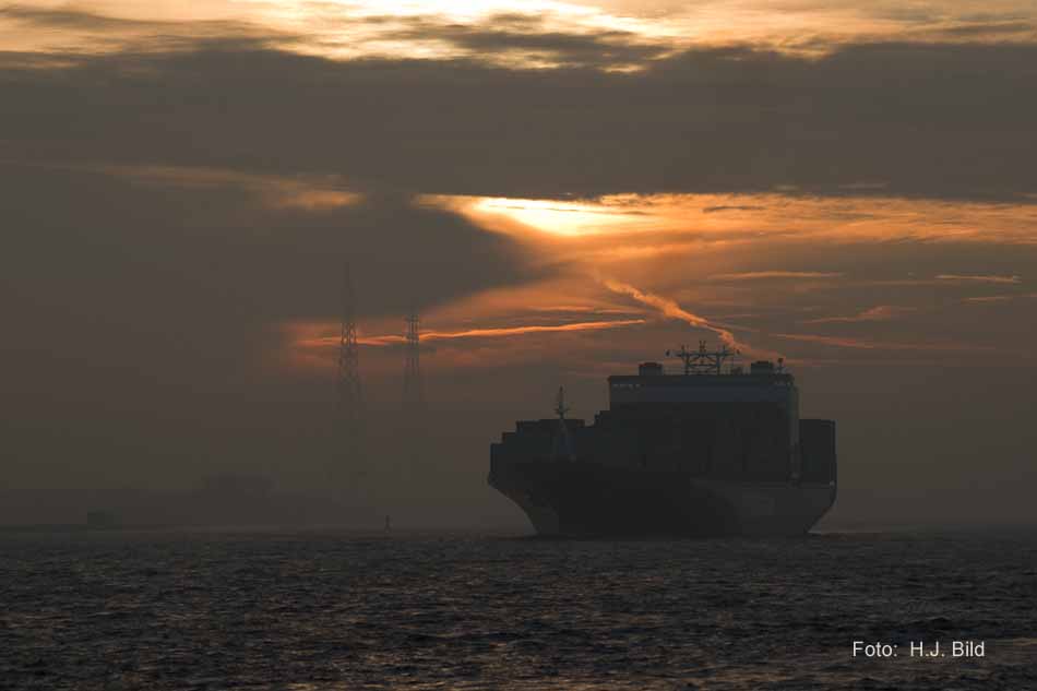 Morgenroete und Sonnenaufgang